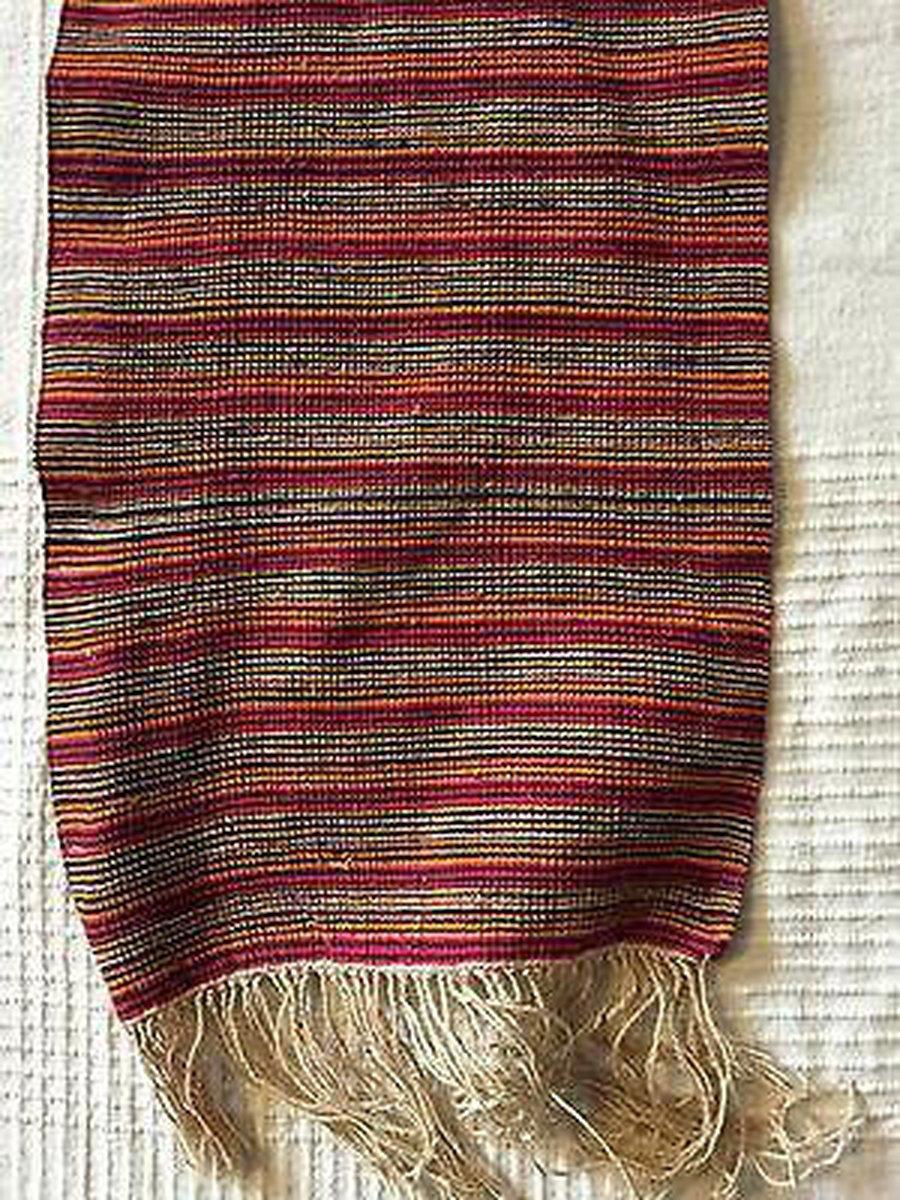 E145 Rare Woman's Loin Cloth - Bonda Tribe Odisha-WOVENSOULS-Antique-Vintage-Textiles-Art-Decor