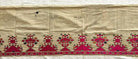 E158 SOLD Antique Swat Valley Textile Fragment - Phulkari Embroidery-WOVENSOULS-Antique-Vintage-Textiles-Art-Decor