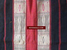 E187 Intricate Tribal Weaving from Myanmar - Recently Made-WOVENSOULS-Antique-Vintage-Textiles-Art-Decor