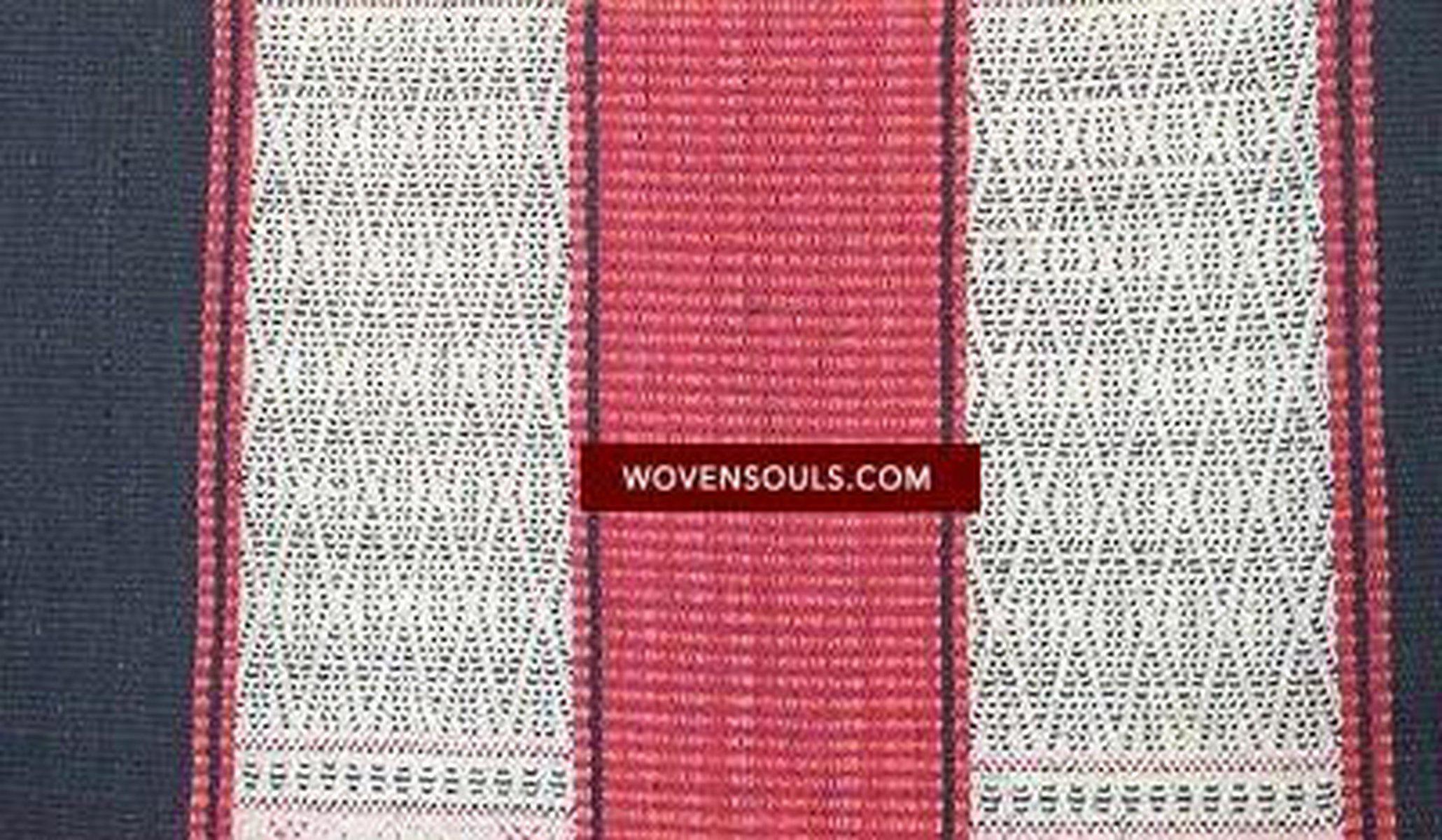 E187 Intricate Tribal Weaving from Myanmar - Recently Made-WOVENSOULS-Antique-Vintage-Textiles-Art-Decor