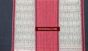 E187 Intricate Tribal Weaving from Myanmar - Recently Made-WOVENSOULS-Antique-Vintage-Textiles-Art-Decor