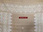 E230 SOLD Handwoven Assam Silk Shawl / Stole - Recently Made-WOVENSOULS-Antique-Vintage-Textiles-Art-Decor