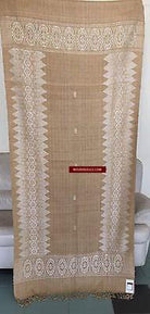 E230 SOLD Handwoven Assam Silk Shawl / Stole - Recently Made-WOVENSOULS-Antique-Vintage-Textiles-Art-Decor