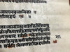 9012 VENDUTO Manoscritto Ramayan - UttarKand + LankaKand - Sanscrito 101 pagine
