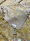 1516-B Antique Dhaka Kashida Silk broderie