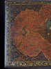634 Coppia di grandi rilegature per copertine di manoscritti laccati persiani safavidi antichi