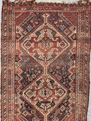 1074 Antique Qashqai Rug