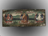 1238 Antique Wood  Manuscript Sutra Cover