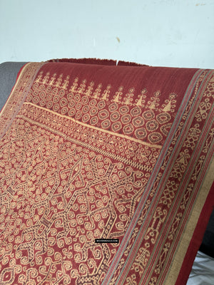 1834 Vendu Antique Iban cérémonial ikat - superbe motif de vigne + anneaux