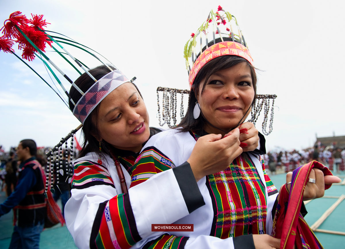 Portraits from Mizoram-WOVENSOULS Antique Textiles &amp; Art Gallery