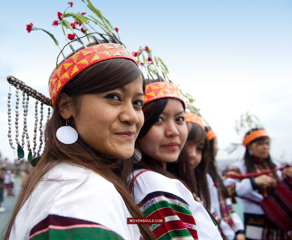 Portraits from Mizoram-WOVENSOULS Antique Textiles &amp; Art Gallery