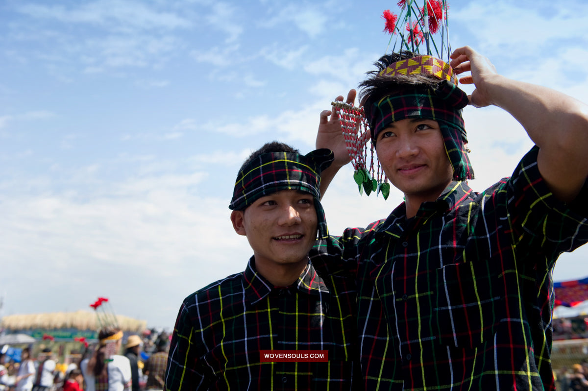 Portraits from Mizoram-WOVENSOULS Antique Textiles &amp; Art Gallery