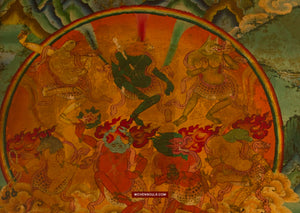 Wall Mural Thangkas of Sikkim