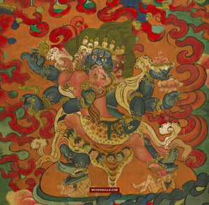 Wall Mural Thangkas of Sikkim