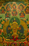 Wall Mural Thangkas of Sikkim