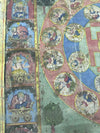 Lot 51 SOLD - Old Tantric Pichvai Painting with Jain Iconography 3-WOVENSOULS-Antique-Vintage-Textiles-Art-Decor