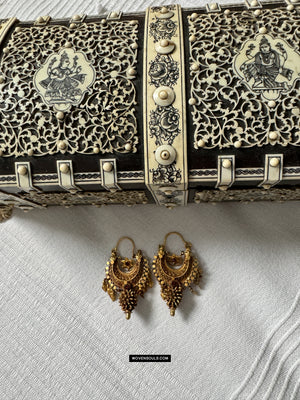 496 Boucles d'oreilles bijoux en or - Inde