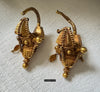 495 Pendientes de joyas de oro Oldtemple - South India