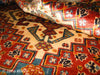 1001 tappeto antico Qashqai con lana setosa