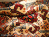 1001 tappeto antico Qashqai con lana setosa