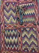 SOLD ANTIQUE TEXTILE WITH SUPERB COLORS & FINE WEAVING-WOVENSOULS-Antique-Vintage-Textiles-Art-Decor