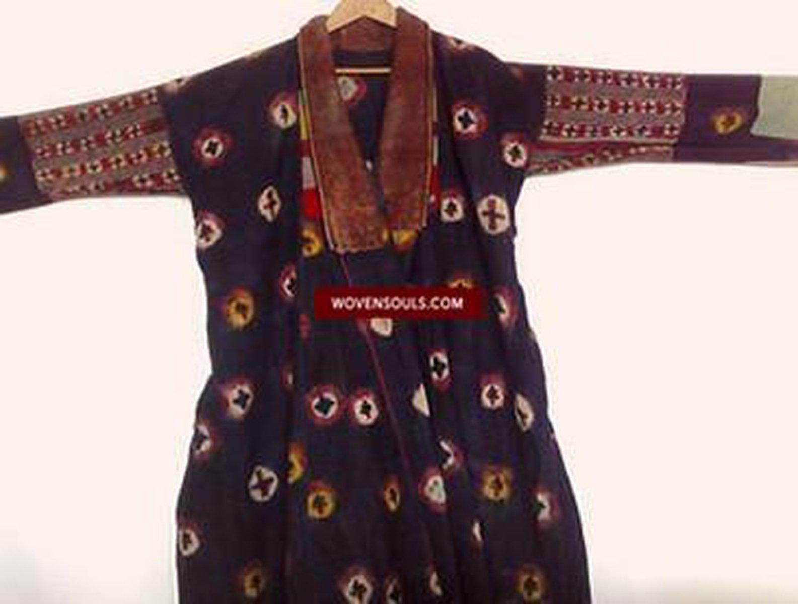 SOLD Antique Tibet Coat-WOVENSOULS-Antique-Vintage-Textiles-Art-Decor