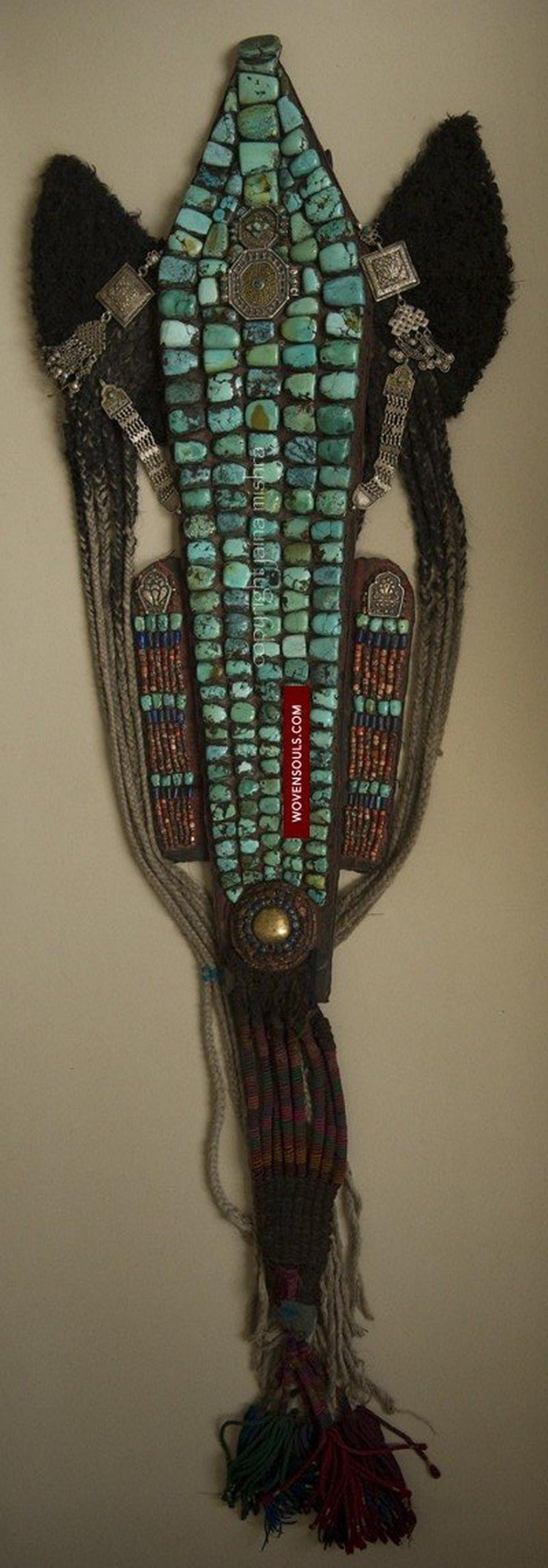 SOLD Old Museum Quality Zanskar Ladakh Perak Jewelry-WOVENSOULS-Antique-Vintage-Textiles-Art-Decor