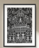 Ensemble de 3 estampes - Détails d'un Ikat Pidan cambodgien antique