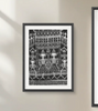 Ensemble de 3 estampes - Détails d'un Ikat Pidan cambodgien antique