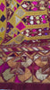 808 SOLD Antique Darshan Dwar Phulkari Bagh Textile - Wedding Scene