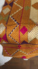 670  Vintage Patanga Bagh Phulkari Indian Textile Art Embroidery SIlk