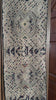 2039 Vintage Blue Silk Laotian WeavingTextile Art