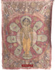 430 SOLD Old Jain Pichvai Painting with Lok Purush & Cosmological chart-WOVENSOULS-Antique-Vintage-Textiles-Art-Decor