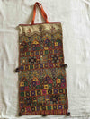 1004 SOLD - Vintage Dowry Bag with Mirror Embroidery-WOVENSOULS-Antique-Vintage-Textiles-Art-Decor