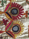 1006 - Old Bridal Dowry Bag Pouch with Embroidery - Gujarat-WOVENSOULS-Antique-Vintage-Textiles-Art-Decor