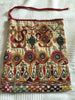 1006 - Old Bridal Dowry Bag Pouch with Embroidery - Gujarat-WOVENSOULS-Antique-Vintage-Textiles-Art-Decor