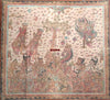 1018 Antique Kamasan Balinese Folk Painting of Ramayan - Intriguing Scene-WOVENSOULS-Antique-Vintage-Textiles-Art-Decor