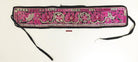 1026 Old Chinese Ethnic Minority Embroidery Belt-WOVENSOULS-Antique-Vintage-Textiles-Art-Decor