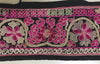 1026 Old Chinese Ethnic Minority Embroidery Belt-WOVENSOULS-Antique-Vintage-Textiles-Art-Decor