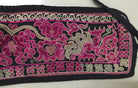 1026 Old Chinese Ethnic Minority Embroidery Belt-WOVENSOULS-Antique-Vintage-Textiles-Art-Decor
