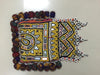 1027 SOLD - Vintage Rabari Embroidery Purse Textile Art-WOVENSOULS-Antique-Vintage-Textiles-Art-Decor