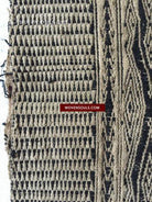 1032 Antique Batak Shaman Head Cloth - Monumental Example of Batak Weaving-WOVENSOULS-Antique-Vintage-Textiles-Art-Decor