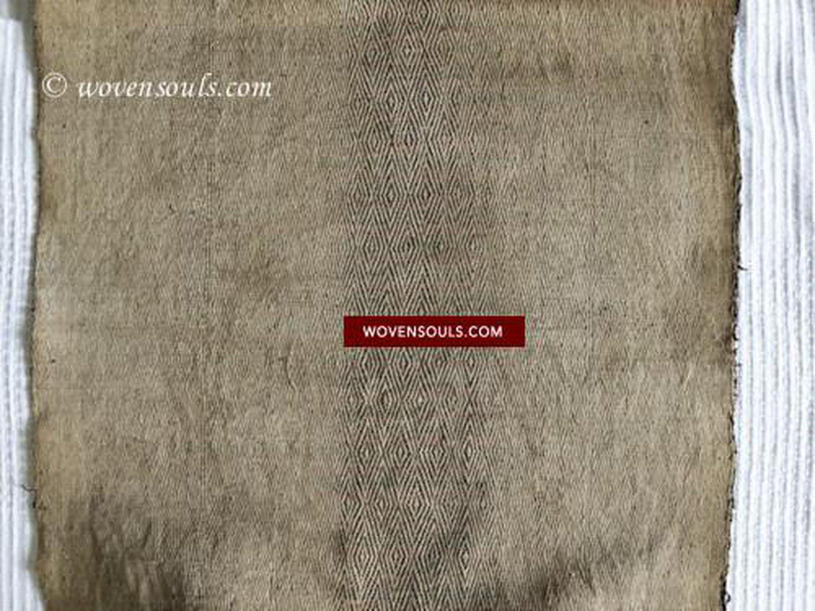 1032 Antique Batak Shaman Head Cloth - Monumental Example of Batak Weaving-WOVENSOULS-Antique-Vintage-Textiles-Art-Decor