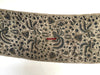 1033 Antique Java Batik Art on Silk Shawl Stole-WOVENSOULS-Antique-Vintage-Textiles-Art-Decor
