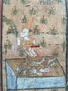 1045 Illuminated Buddhist Thai Manuscript Phra Malai with Paintings - 1800s-WOVENSOULS-Antique-Vintage-Textiles-Art-Decor