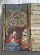 1045 Illuminated Buddhist Thai Manuscript Phra Malai with Paintings - 1800s-WOVENSOULS-Antique-Vintage-Textiles-Art-Decor