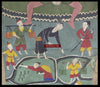 1048 Rare Ceremonial Yao Painting Scroll-WOVENSOULS-Antique-Vintage-Textiles-Art-Decor