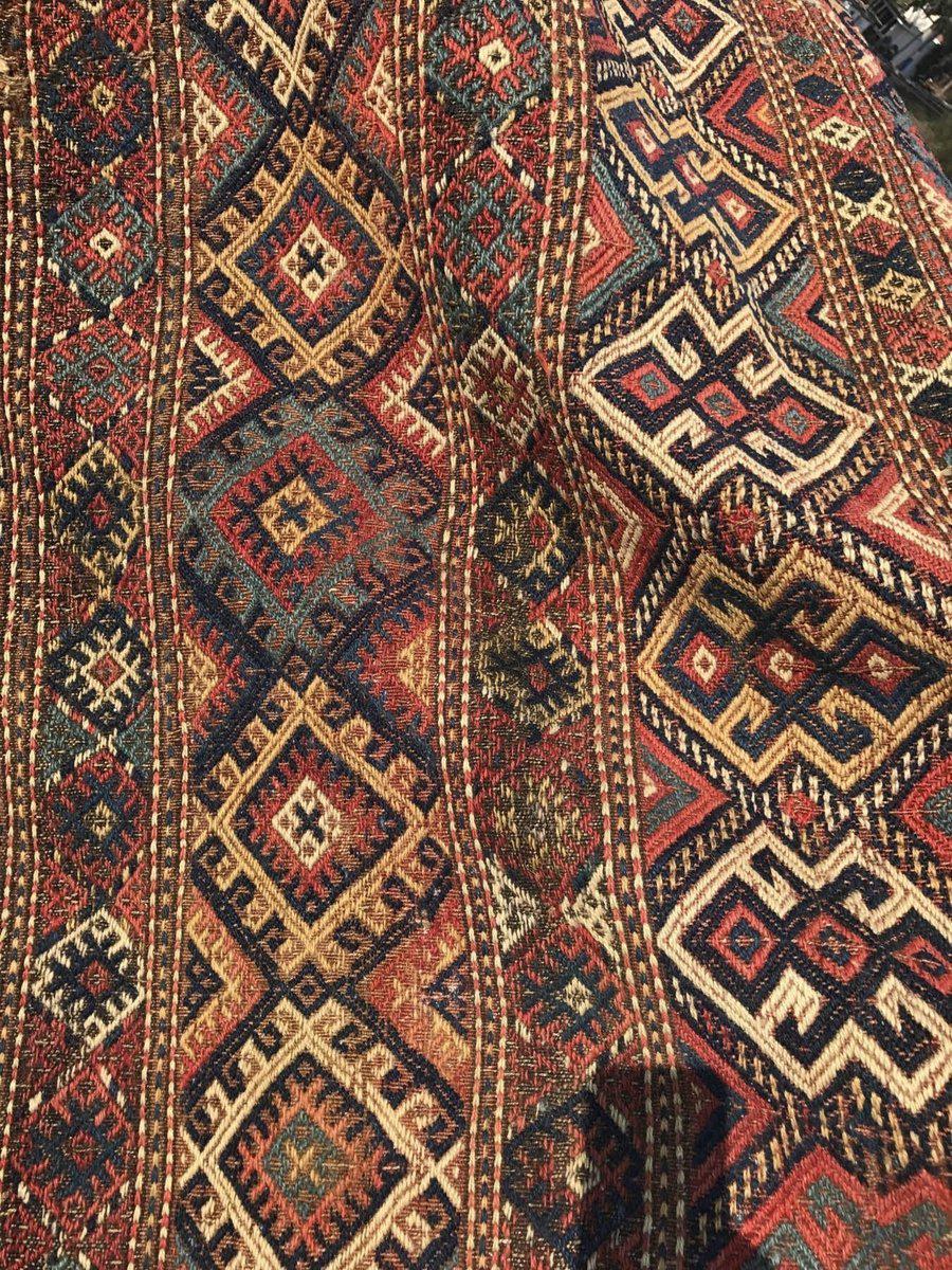 1050 Antique Kurdish Flatweave - Gallery-2-WOVENSOULS-Antique-Vintage-Textiles-Art-Decor