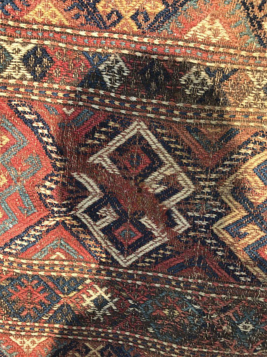 1050 Antique Kurdish Flatweave - Gallery-2-WOVENSOULS-Antique-Vintage-Textiles-Art-Decor