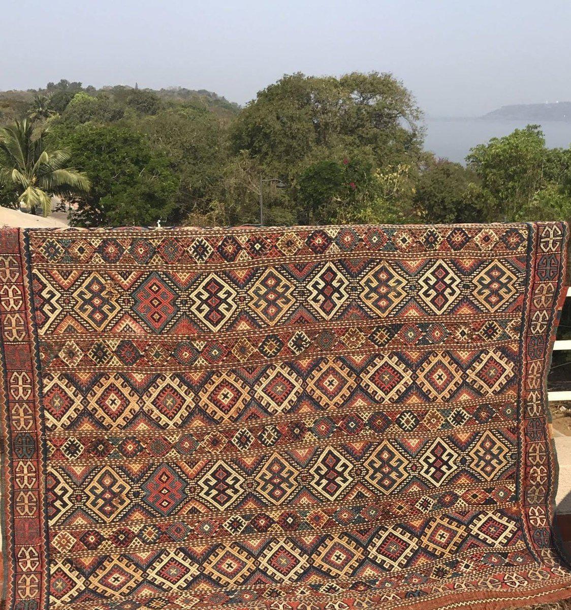 1050 Antique Kurdish Flatweave - Gallery-2-WOVENSOULS-Antique-Vintage-Textiles-Art-Decor